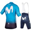 Tenue Cycliste et Cuissard à Bretelles 2018 Movistar Team N001